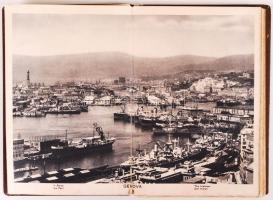 cca 1900 Genova 40 képet tartalmazó leporello