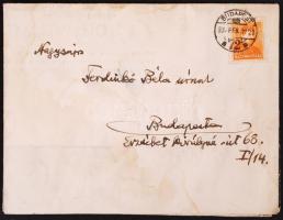 1937 Marostorda vármegye és Marosvásárhely főbírájának halotti értesítője