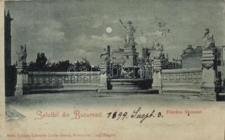 1899 Bucharest, Fantana Sarindar monument