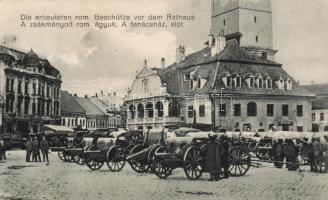 Brassó, cannon, town hall