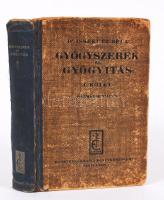 Dr. Issekutz Béla: Gyógyszerek és gyógyítás. I. köt. Méregtan és gyógyszerrendelés orvosok és orvostanhallgatók részére. Bp., 1944, Rényi Károly. Kiadói félvászon kötésben (viseltes)