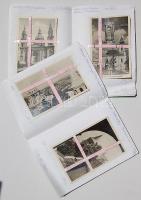 73db főleg 1945 előtti magyar városképes lap