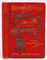 Egyetemes Regénytár: Almanach 1898. Szerk. Mikszáth Kálmán. Bp., 1898, Singer és Wolfner. Gottermayer-féle kiadói, aranyozott, dombornyomott egészvászon kötésben (a kötés kopottas, foltos, néhány lapon nagy pacák)