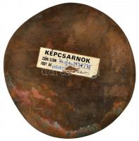 Osváth Mária (1921-) 1974. "Szent-Györgyi Albert" Br egyoldalas plakett (96mm) T:2