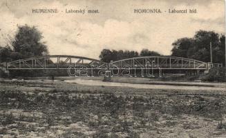 Homonna, Laborci híd / bridge (EK)