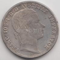 1861B 1Fl Ag "Ferenc József" replika T:2-