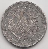 Ausztria 1864V/velencei verdejel 1Fl Ag "Ferenc József" replika T:2- Austria 1864V / Venice 1Fl Ag "Franz Joseph" replica C:VF