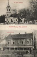 Szentlőrinc, Baranyaszentlőrinc; Római katolikus templom, Vasúti szálloda