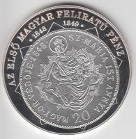 DN "A magyar nemzet pénzérméi - Az első magyar feliratú pénz 1848-1849." Ag (0,999) emléké...