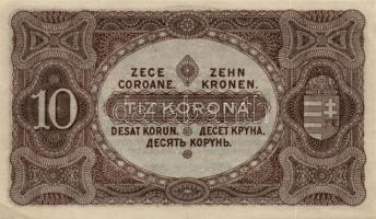 1920. 10K T:I-,II + 1923. nyomdahely jelölés nélkül 100K T:II(sarkok hajtottak)