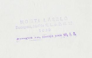 Cca 1940 Forrai Fotó: Cigánylány csörgődobbal. Vintage fotó, 16x12 cm