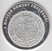 DN "A magyar nemzet pénzérméi - Magyar pénz-arab felirat 1172-1196" Ag (0,999) emlékérem (10,37g/35mm) T:PP