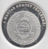 DN "A magyar nemzet pénzérméi - A pengő bevezetése 1926-1946." Ag (0,999) emlékérem (10,37...