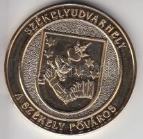 DN "Székelyudvarhely a Székely Főváros / Csaba királyfi" fém emlékérem (42,5mm) T:PP díszt...
