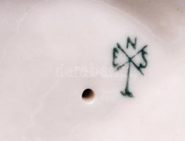 Ens táncoló, kézzel festett, jelzett, hibátlan, m:23 cm