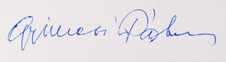 4db aláírt fotólap (Rigó Magda, Losonczy György, etc.)