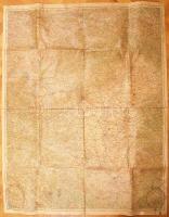 3 db háború előtti térkép: Fejér és Tolna vármegye térképe, valamint egy nagy vászon Magyarország té...