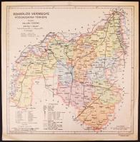 3 db Abaúj-Torna, Szabolcs, Hajdú vármegye térképe