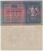 1904. 10K + 1918. 25K "3107" hullámos hátlap, mindkettő piros "Magyarország" kör...