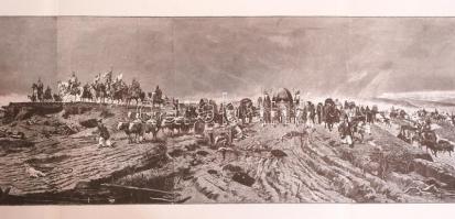 A Feszty körképről készült Morelli féle metszet újrakiadása 1989-ből, tekercsben, Körkép a körképről...