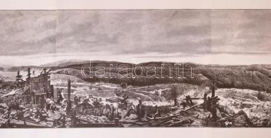 A Feszty körképről készült Morelli féle metszet újrakiadása 1989-ből, tekercsben, Körkép a körképről...