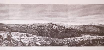 A Feszty körképről készült Morelli féle metszet újrakiadása 1989-ből, tekercsben, Körkép a körképről...