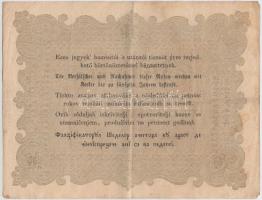 1848. 10Ft "Kossuth bankó" T:II-,III