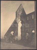 Cca 1925 Kerny István (1879-1963): Zsámbék. Vintage fotó, elől jelezve, 22x16cm