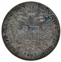 Ausztria 1847A  Tallér Ag "I.Ferdinánd", Bécs (28.01g/38mm) T:2
Austria 1847A  Thaler Ag &...