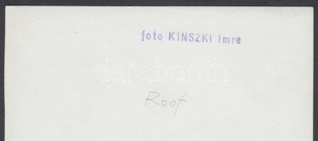 cca 1935 Kinszki Imre (1901-1945): Kémény, pecséttel jelzett, vintage fotóművészeti alkotás, 17x12 c...