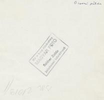 cca 1950 Seidner Zoltán (1896-1960) vintage felvétele Illyés Gyula Ozorai példa című művének színpad...