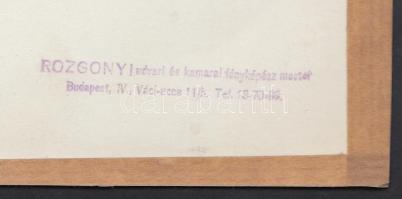 cca 1930 Rozgonyi vintage fotója Szentpál Olga mozgásművészeti csoportjának tagjairól. A képen Kálla...