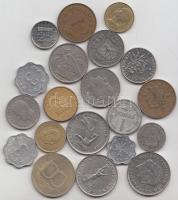 20db vegyes fémpénz különböző országokból T:vegyes 20 pcs of mixed world coins C:mixed