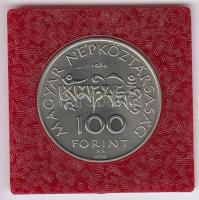 1984. 100Ft "Kőrösi Csoma Sándor" T:BU Eredeti tokban, tanúsítvánnyal