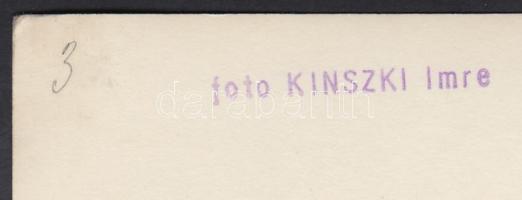 cca 1931 Kinszki Imre (1901-1945): Tájkép. Vintage alkotás, hátoldalán szerzői pecséttel, 12x17cm (a...