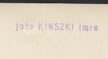 cca 1932 Kinszki Imre (1901-1945): Verebek. Vintage alkotás, hátoldalán szerzői pecséttel, 17x12cm (...
