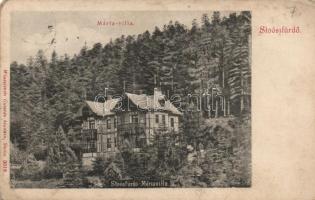 Stószfürdő Mária villa (EK)