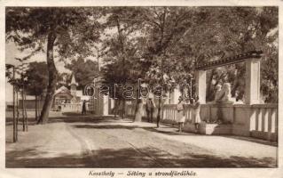 Keszthely sétány a strandfürdőhöz (EB)