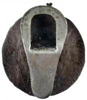 Berán Nándor (1889-1965) 1925. "TF" (Testnevelési Főiskola) zománcozott gomblyukjelvény T:...