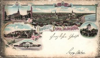 1899 Dunaföldvár litho