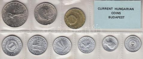 1979. 2f-10Ft 9db klf érmés forgalmi sor fóliatokban T:1