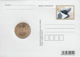 2001. 200Ft "Lúdas Matyi" érmés levelezőlapon T:BU