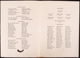 1930 Meghívó Magyar Technikusok Egyesületének XII. táncestélyre