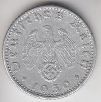 Német 3. Birodalom 1939E 50pf Al T:2
German Third Reich 1939E 50 Reichspfennig Al C:XF