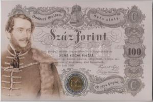 2002. 100Ft "Kossuth" elsőnapi veret sorszámozott díszlapon T:BU