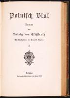 Eschstruth, Nataly von: Polnisch Blut I-II. Mit Illustrationen von Hans W. Schmidt. Leipzig, o.J., P...