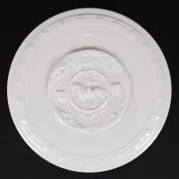 Villeroy & Boch "Conseil de I' Atlantique Nord" dobozka fedővel, felirattal, jelzett, hibátlan, d:12 cm