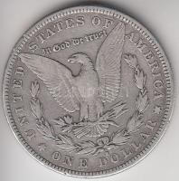 Amerikai Egyesült Államok 1883S 1$ Ag "Morgan" T:2-/3 USA 1883S 1 Dollar Ag "Morgan" C:aVF