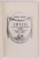 Babits Mihály: Erato Az erotikus világköltészet remekei A rajzok Francois de Bayros eredeti munkái
W...