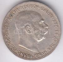 Ausztria 1914. 1K Ag T:2
Austria 1914. 1 Corona Ag C:XF